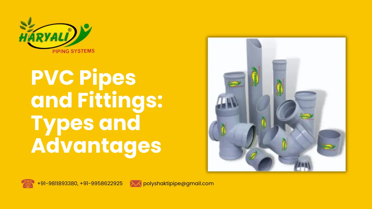 You are currently viewing Types of PVC Pipe Fittings